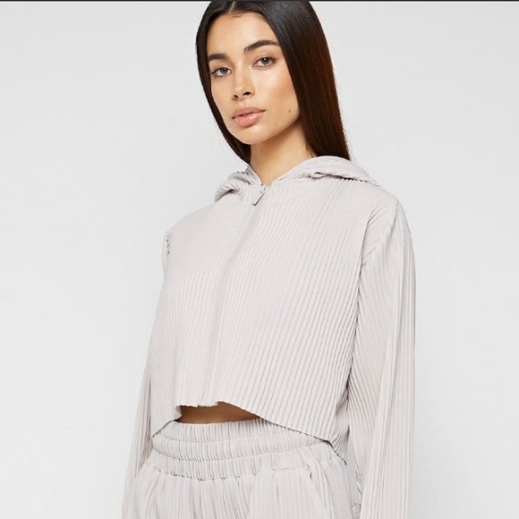 Manière de voir pleated hoodie - iced grey - Picture 3 of 5